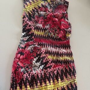 French Connection Multicolor Patterned Dress